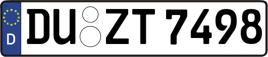 DU-ZT7498