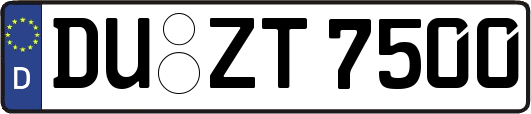 DU-ZT7500