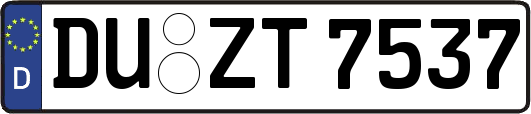 DU-ZT7537