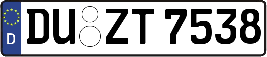 DU-ZT7538