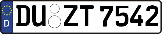 DU-ZT7542