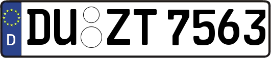 DU-ZT7563