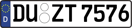 DU-ZT7576
