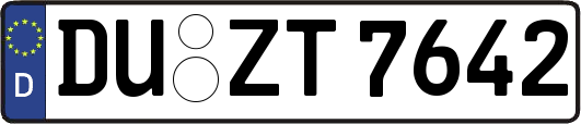 DU-ZT7642