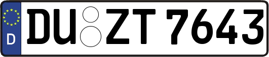 DU-ZT7643