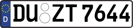 DU-ZT7644