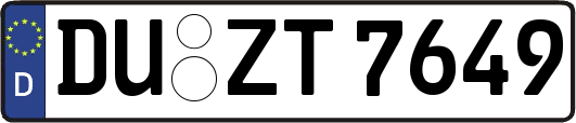 DU-ZT7649