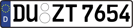 DU-ZT7654