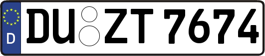 DU-ZT7674