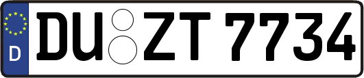 DU-ZT7734