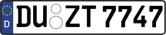 DU-ZT7747