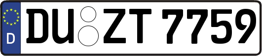 DU-ZT7759