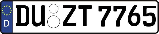 DU-ZT7765