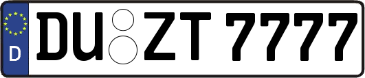DU-ZT7777