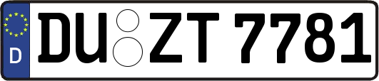 DU-ZT7781