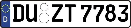 DU-ZT7783