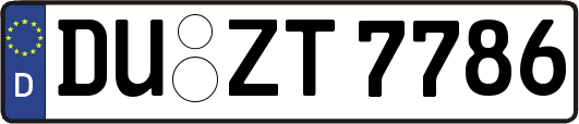 DU-ZT7786