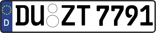 DU-ZT7791