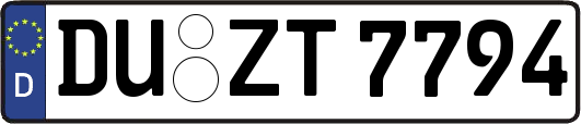 DU-ZT7794