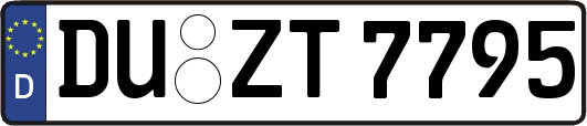 DU-ZT7795