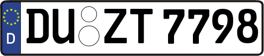 DU-ZT7798