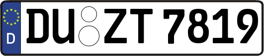 DU-ZT7819