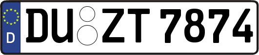 DU-ZT7874