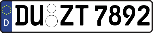 DU-ZT7892