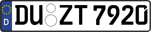 DU-ZT7920