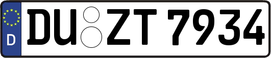 DU-ZT7934