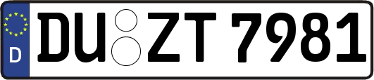 DU-ZT7981