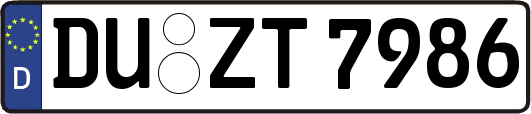 DU-ZT7986