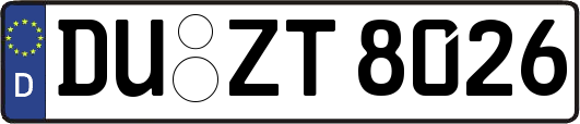 DU-ZT8026