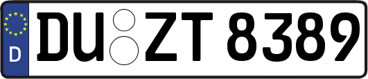 DU-ZT8389