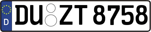 DU-ZT8758