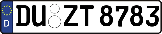 DU-ZT8783