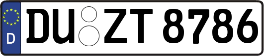 DU-ZT8786
