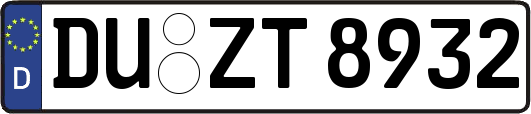 DU-ZT8932