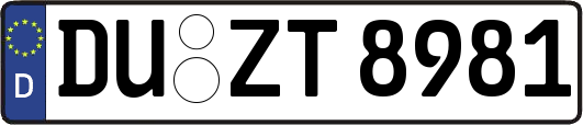 DU-ZT8981