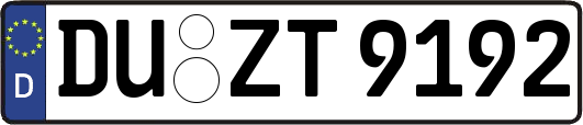 DU-ZT9192