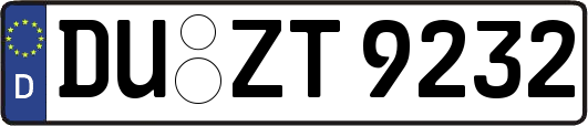 DU-ZT9232