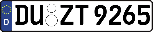 DU-ZT9265