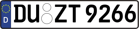 DU-ZT9266