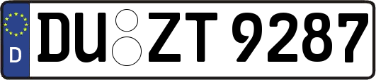 DU-ZT9287