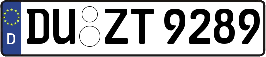 DU-ZT9289
