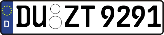 DU-ZT9291