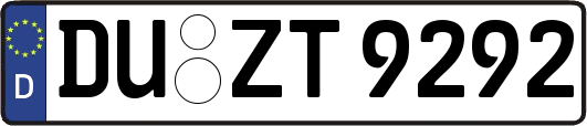 DU-ZT9292