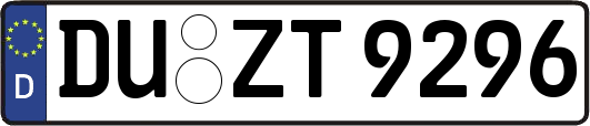 DU-ZT9296