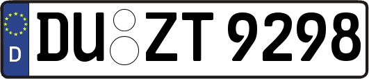 DU-ZT9298