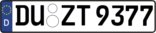 DU-ZT9377